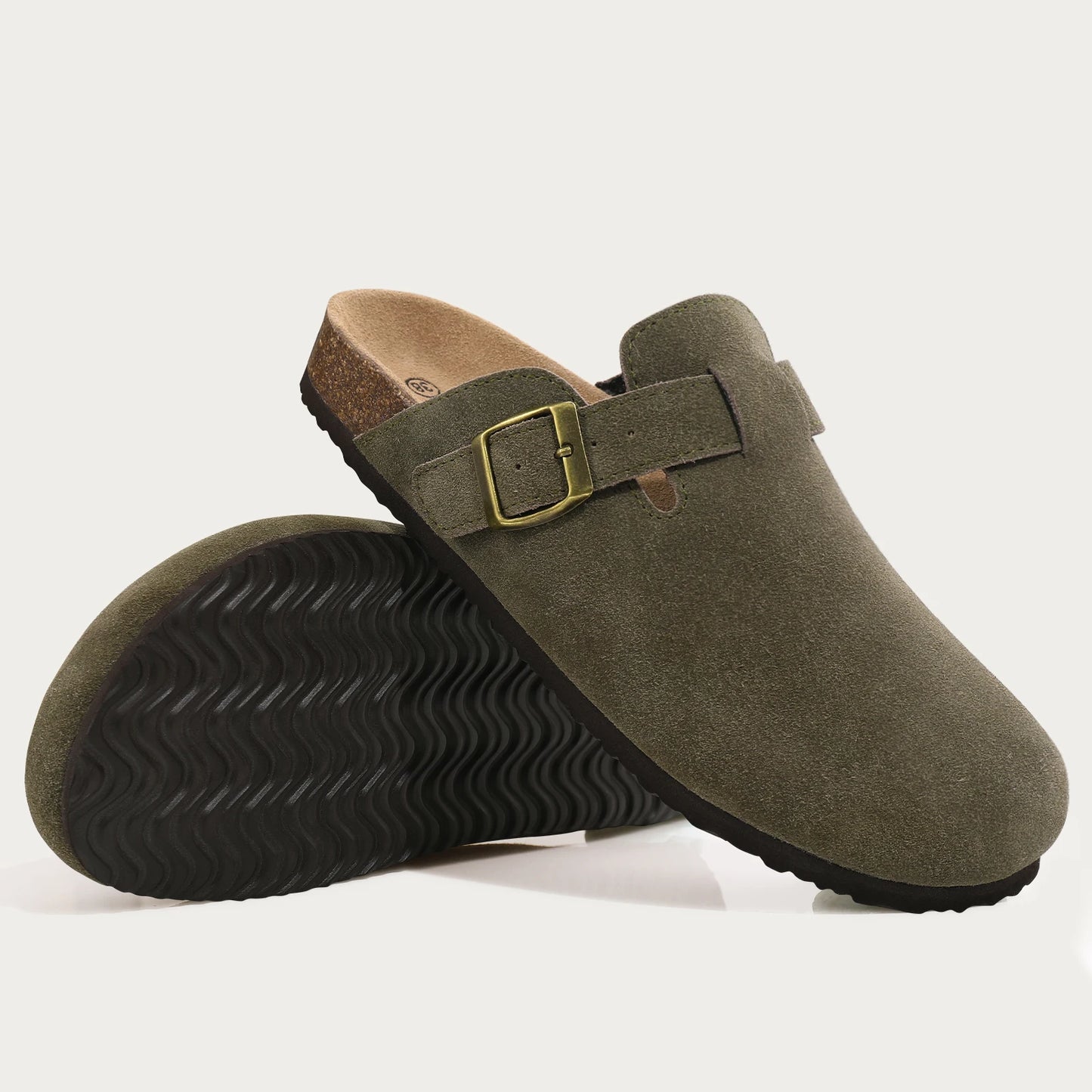 Yellow C™ Premium Suede Clogs