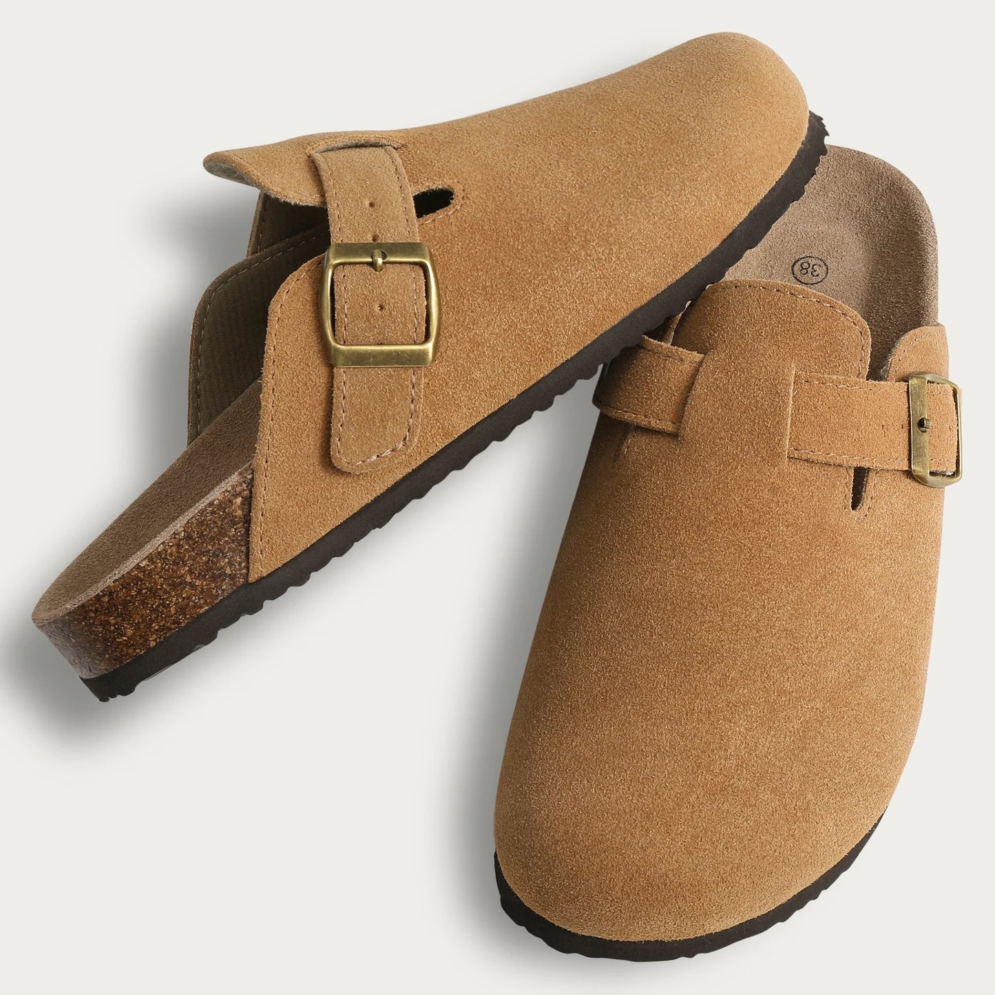 Yellow C™ Premium Suede Clogs