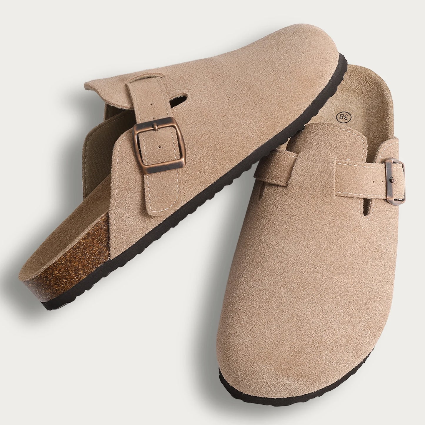 Yellow C™ Premium Suede Clogs