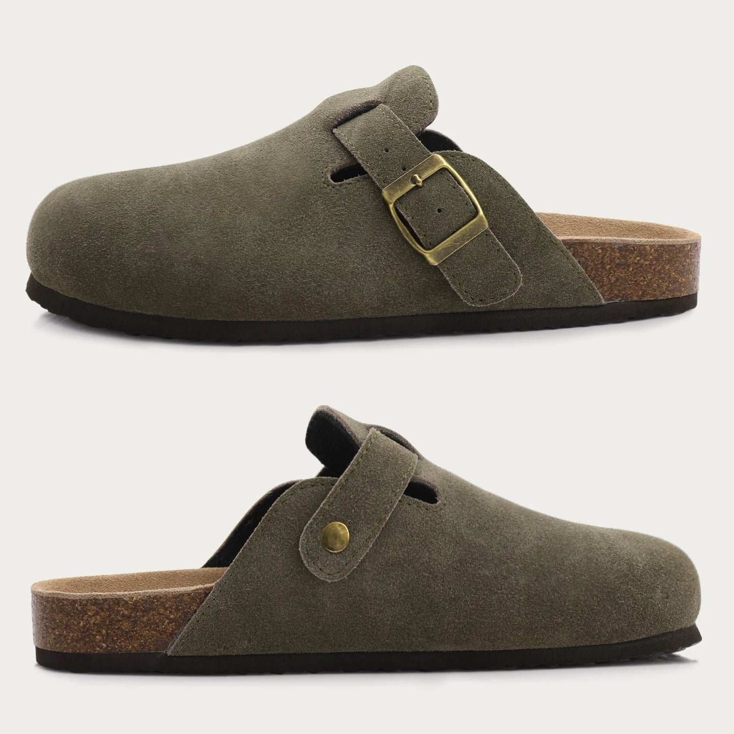 Yellow C™ Premium Suede Clogs